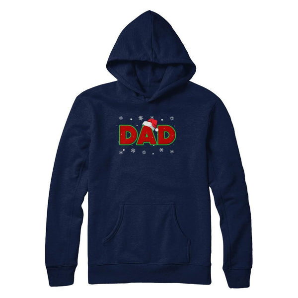 Dad Christmas Santa Ugly Sweater Gift Gildan - Pullover Hoodie