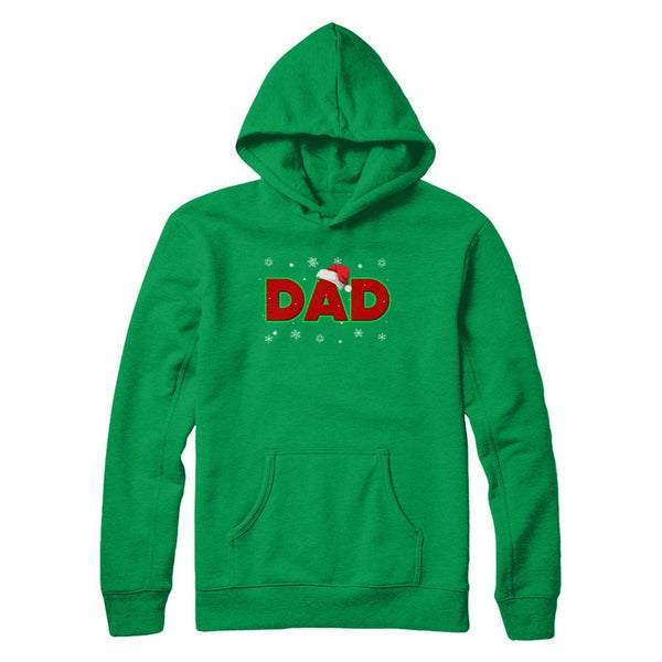 Dad Christmas Santa Ugly Sweater Gift Gildan - Pullover Hoodie