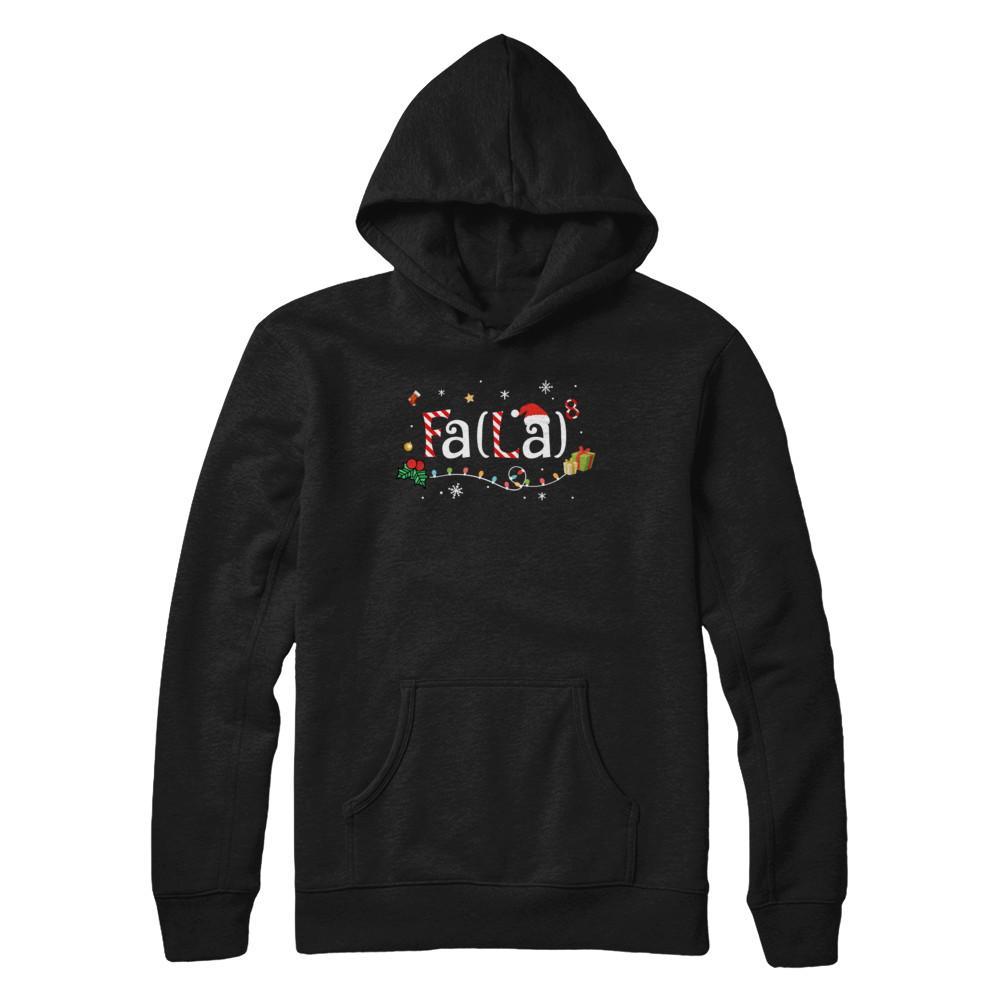 Cute Math Fa La Funny Christmas Gildan Pullover Hoodie