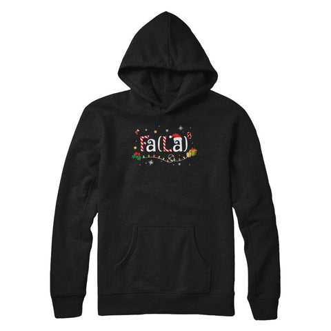 Cute Math Fa La Funny Christmas Gildan Pullover Hoodie