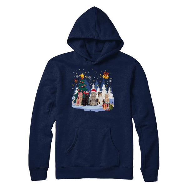 Cute Cats Claus Christmas Gildan - Pullover Hoodie