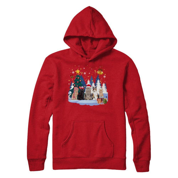 Cute Cats Claus Christmas Gildan - Pullover Hoodie