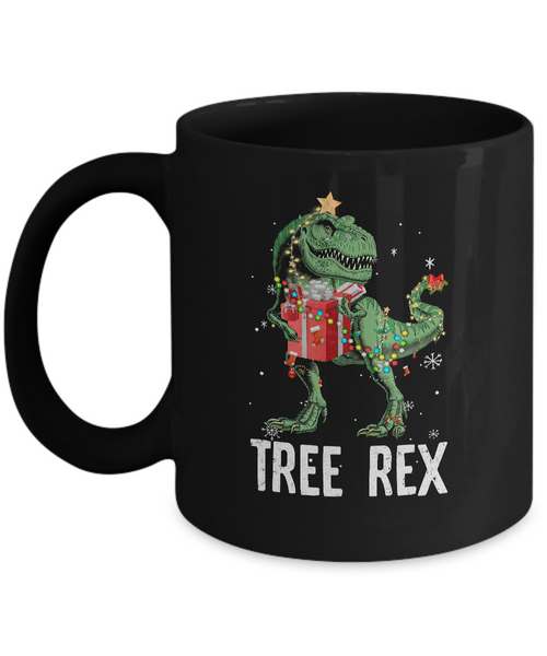 Christmas Tree For Kids Boys T Rex Dinosaur Xmas Gifts Mug