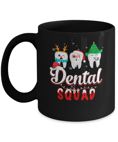 Dental Squad Tooth Christmas Dental Assistant Gifts Mug