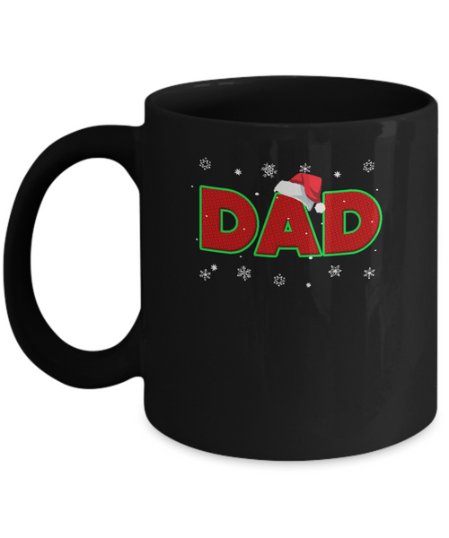 Dad Christmas Santa Ugly Sweater Gift Mug