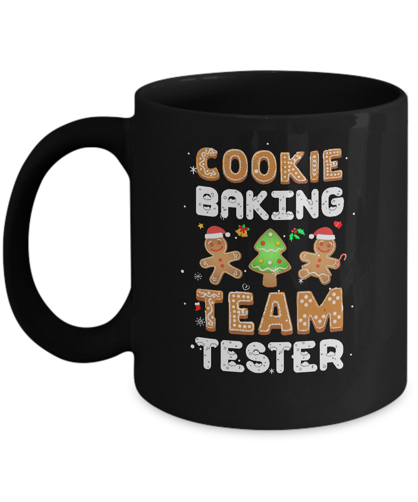 Cookie Baking Team Tester Gingerbread Christmas Mug