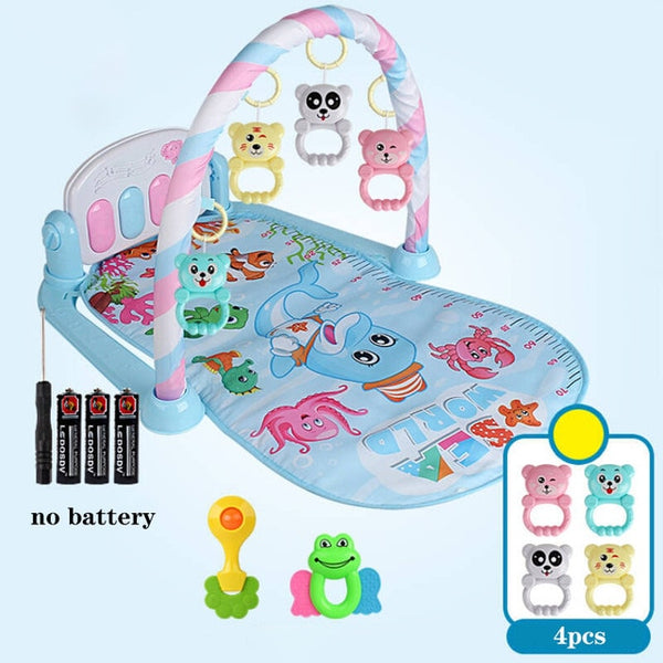 Baby Play Mat 3 in 1Baby Gym Toys Soft Lighting